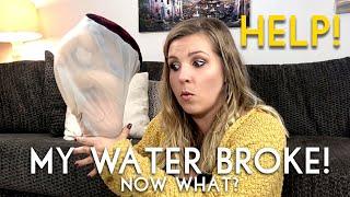 My Water Broke! Now What? Everything you need to know about your water breaking | Sarah Lavonne
