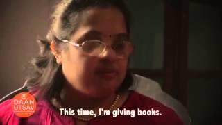 Babli from the Downs Syndrome federation of India shares her plans for giving this Daan utsav