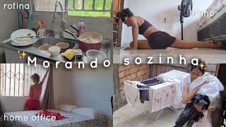 Vlog Morando sozinha ️