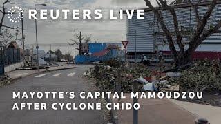 LIVE: View of Mayotte capital showing destruction after cyclone Chido | REUTERS