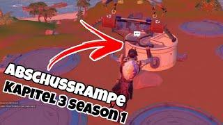 Fortnite | Erhalte dein nächstes Ziel bei den Abschussrampen  | Season 1 Kapitel 3 Deutsch Standort