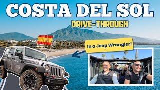 Drive through the ENTIRE Costa del Sol in a Jeep Wrangler!