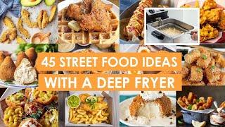 45 Street Food Ideas You Can Do With a Deep Fryer | Street Food Business Ideas Anyone Can Start