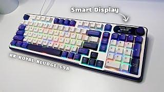 RGB Gaming Mechanical Keyboard with Smart Display, RK ROYAL KLUDGE S98 (Unboxing and Features)