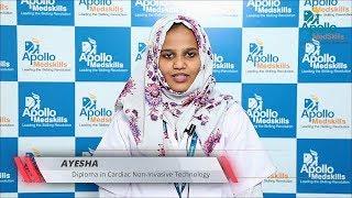 Ayesha | Diploma in Cardiac Non-Invasive Technology | Apollo MedSkills