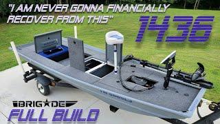 JAW DROPPING JON BOAT TO BASS BOAT FULL BUILD | From Start to Finish