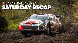 Mud, Splash and Drama on Saturday at Safari Rally Kenya 