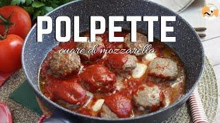 Polpette con cuore di mozzarella - PetitChef.it