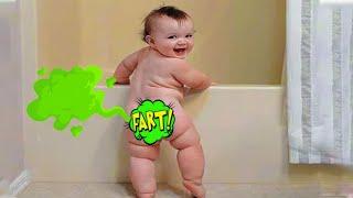 Try Not To Laugh With Babies Fart Moments - Funny Baby Videos