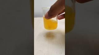 Methyl Orange vs Shampoo #experiment #chemistry #shorts #diy