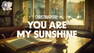 Christina Perri ~ You Are My Sunshine (lyrics)