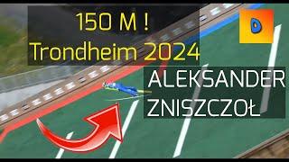 Aleksander Zniszczoł 150 m - Trening - Trondheim 2024