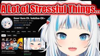 Gura Talks About How She’s Been Feeling and Why She Hasn’t Been Streaming Lately【Hololive EN】
