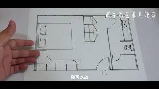 周子南之家具摆设第二集（episode 2）How to effectively locate your furniture in a suite room.