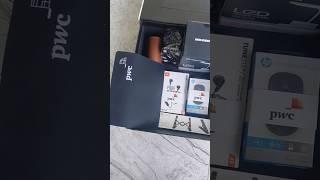 PwC Welcome Kit 2025 | PwC EY KPMG Deloitte New Joiners CA Welcome Kit #trending #shorts #welcomekit