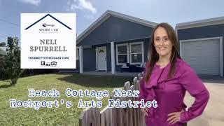 Beach cottage near downtown Rockport, Texas - SOLD