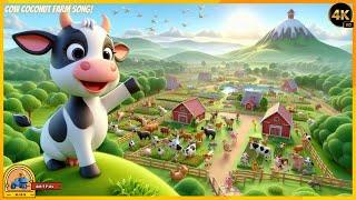 Cow Coconut Farm Song For Kids | Artful Animations