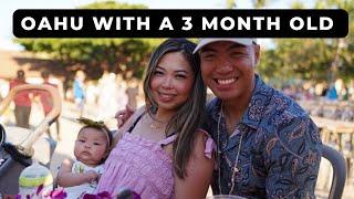 Oahu, Hawaii Travel Vlog | baby's first vacation + brandon's birthday