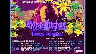 GLENN HUGHES Performs CLASSIC DEEP PURPLE LIVE October 2018 UK Tour