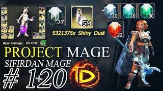 5 Million Shiny Dust, 1M Damage with Green, PvP Build? (Disappointed) || Project Mage #120