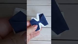 Быстро и просто Бантики своими руками.                         #diy #бантики #своимируками