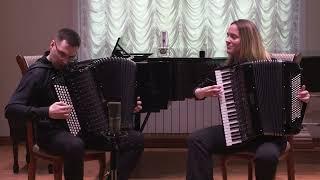 TCHAIKOVSKY Introduction and fugue from Suite No.1 Op.43 - Duo Fusion/ ЧАЙКОВСКИЙ Интродукция и фуга