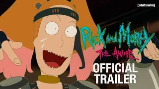 Rick and Morty: The Anime | Official Trailer | Adult Swim UK 
