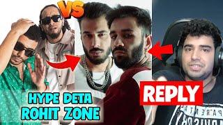 HYPE DETA ROHIT ZONE - SEEDHE MAUT DISS SOS | SAMAY RAINA REPLY TO SOS LIVE