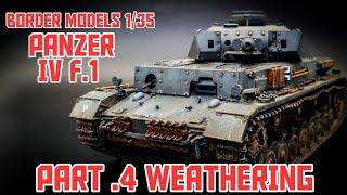 Weathering the Border Models Panzer IV F.1