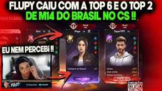 FLUPY CAIU COM O TOP 2 DO BRASIL DE M14 E A TOP 6 DO BRASIL DE M14 TAMBÉM E NEM PERCEBEU !!