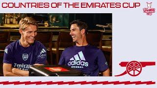 Countries of the Emirates Cup Quiz feat. Mikel Arteta, Martin Odegaard and Theo Walcott | Emirates