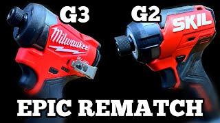 Milwaukee M12 Fuel Impact Driver vs. Skil 12 Volt Brushless