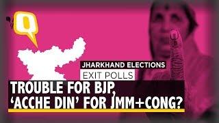 Jharkhand Exit Polls Project Trouble for BJP, Acche Din for Congress-JMM Alliance | The Quint