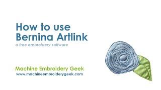 Bernina Artlink is a free embroidery software that converts embroidery files into different formats.