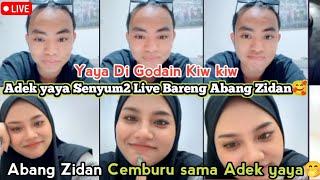 LIVE (ZIYA) ADEK YAYA AKHIRNYA SENYUM2 LIVE BARENG ABANG ZIDAN‼️ABNG ZIDAN CEMBURU SAMA YAYA KIW KIW