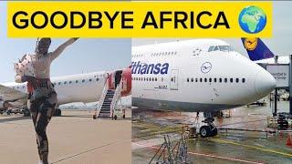 GOODBYE AFRICA // MY FIRST INTERNATIONAL FLIGHT ️// LONG DISTANCE INTERRACIAL RELATIONSHIP 