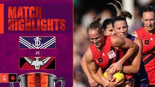 Fremantle v Essendon Highlights | Elimination Final, 2024 | AFLW