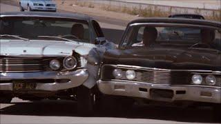 '70 Montego & '62 Bel Air psycho driver chased by CHiPs