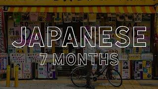 7 Months Of Learning Japanese Through Immersion (refold/migaku/mia/ajatt)