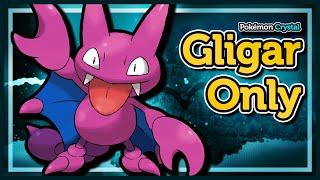 Gligar Only - How fast can I beat Pokémon Crystal - Pokémon Crystal Solo Challenge