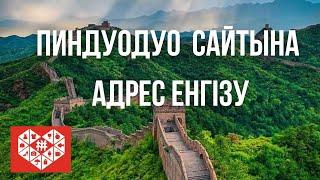 Пиндуодуо сайтына адрес енгізу. Тегін сабақ-2023