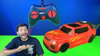 Remote Control Car with 3D Light and Smoke Unboxing - JMV TOYS