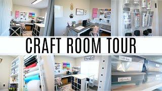 Craft Room Tour 2021 | Organization Ideas