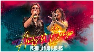 Andy ft. Donya Pasho ba man beraghs Official Live Music Video