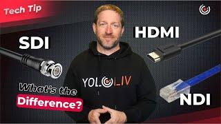 HDMI vs. SDI vs. NDI: What Are The Differences?