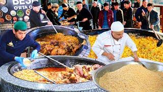 Most popular pilaf centres of Uzbekistan l Great video of the channel "GREAT FOOD"