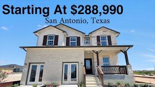 HOMES STARTING AT $288,990 / San Antonio TEXAS/ Model HOME TOUR