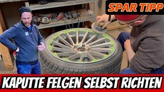 Bordsteinschäden selbst reparieren @kk-garagehohenlohe Dosenlackierung + Kostencheck SPAR TIPP