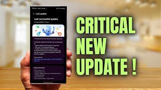 Critical Update Received for Samsung Galaxy Phones ! What about the New AI Features ?