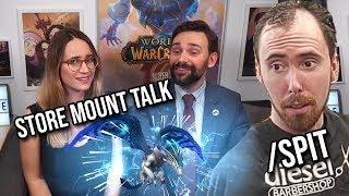 Asmongold Comments on Taliesin & Evitel Review Of Patch 8.2 (Store Mount Talk)